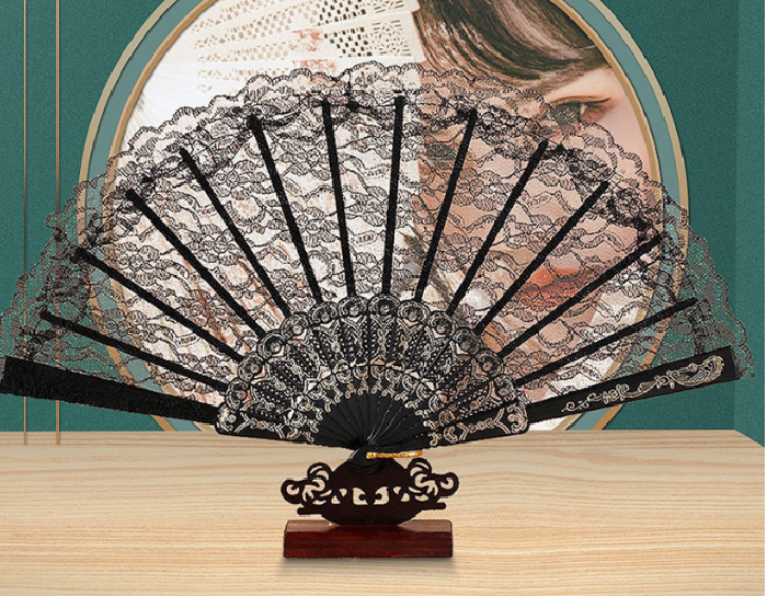 NANDE Hand Fans for Women Foldable Folding Fan Chinese Paper Fan